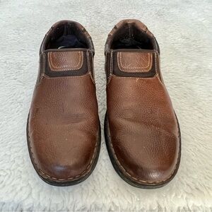 Core Croft & Barrow Grain Leather Slip On Shoes Size 11 M